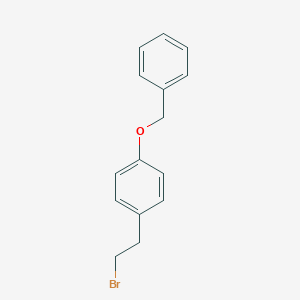 Benzene, 1-(2-bromoethyl)-4-(phenylmethoxy)- Benzene, 1-(2-bromoethyl)-4-(phenylmethoxy)-