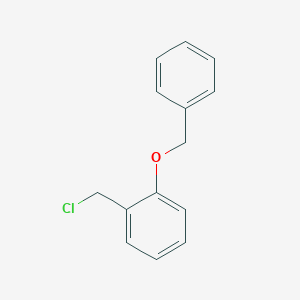 Benzene, 1-(chloromethyl)-2-(phenylmethoxy)- Benzene, 1-(chloromethyl)-2-(phenylmethoxy)-
