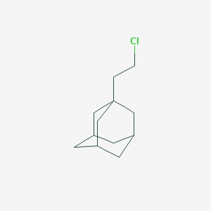Tricyclo[3.3.1.13,7]decane, 1-(2-chloroethyl)-