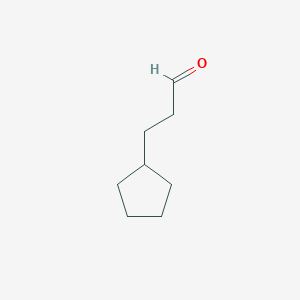 3-cyclopentylpropanal 3-cyclopentylpropanal
