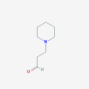 1-Piperidinepropanal