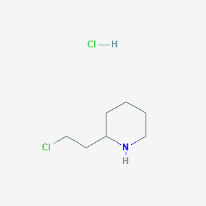 2-(2-chloroethyl)piperidinum chloride 2-(2-chloroethyl)piperidinum chloride