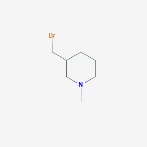 Piperidine, 3-(bromomethyl)-1-methyl- Piperidine, 3-(bromomethyl)-1-methyl-