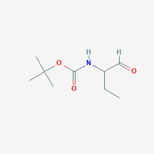 Carbamic Acid, (1-Formylpropyl)-, 1,1-Dimethylethyl Ester  Carbamic Acid, (1-Formylpropyl)-, 1,1-Dimethylethyl Ester