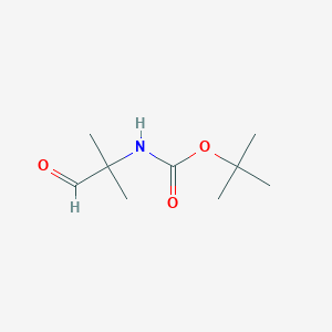 tert-butyl (1,1-dimethyl-2-oxoethyl)carbamate