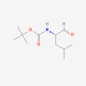 tert-butyl [(1S)-1-formyl-3-methylbutyl]carbamate