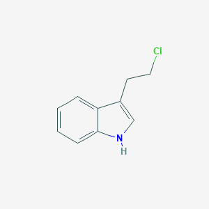 3-(2-Chloroethyl)-1H-Indole