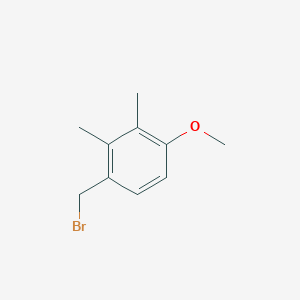 1-(bromomethyl)-4-methoxy-2,3-dimethylbenzene 1-(bromomethyl)-4-methoxy-2,3-dimethylbenzene