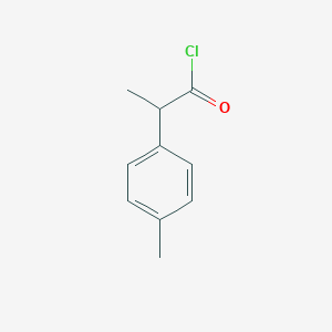 Benzeneacetyl chloride, a,4-dimethyl- Benzeneacetyl chloride, a,4-dimethyl-