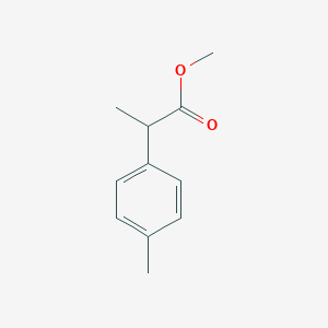 Benzeneacetic acid, a,4-dimethyl-, methyl ester Benzeneacetic acid, a,4-dimethyl-, methyl ester