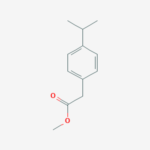 Benzeneacetic acid, 4-(1-methylethyl)-, methyl ester Benzeneacetic acid, 4-(1-methylethyl)-, methyl ester