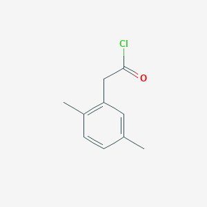 Benzeneacetyl chloride, 2,5-dimethyl- Benzeneacetyl chloride, 2,5-dimethyl-