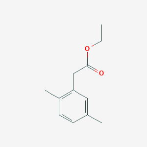 Benzeneacetic acid, 2,5-dimethyl-, ethyl ester Benzeneacetic acid, 2,5-dimethyl-, ethyl ester