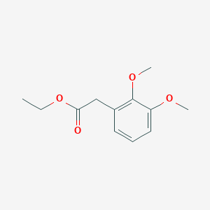 Benzeneacetic acid, 2,3-dimethoxy-, ethyl ester Benzeneacetic acid, 2,3-dimethoxy-, ethyl ester
