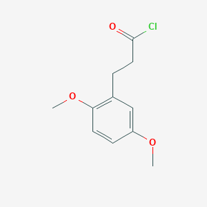 Benzenepropanoyl chloride, 2,5-dimethoxy- Benzenepropanoyl chloride, 2,5-dimethoxy-