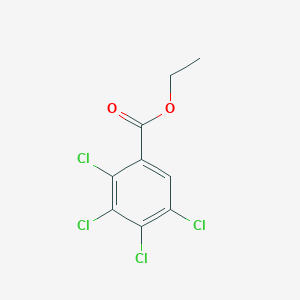 Benzoic acid, 2,3,4,5-tetrachloro-, ethyl ester Benzoic acid, 2,3,4,5-tetrachloro-, ethyl ester