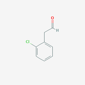 Benzeneacetaldehyde, 2-chloro- Benzeneacetaldehyde, 2-chloro-