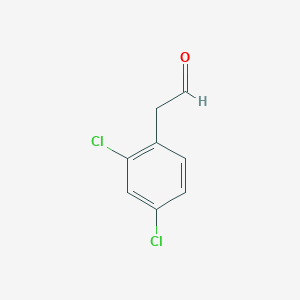 Benzeneacetaldehyde, 2,4-dichloro- Benzeneacetaldehyde, 2,4-dichloro-