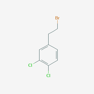 Benzene, 4-(2-bromoethyl)-1,2-dichloro- Benzene, 4-(2-bromoethyl)-1,2-dichloro-