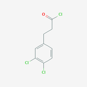 Benzenepropanoyl chloride, 3,4-dichloro- Benzenepropanoyl chloride, 3,4-dichloro-