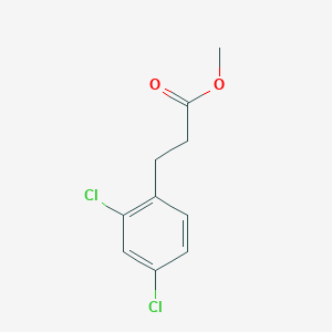 Benzenepropanoic acid, 2,4-dichloro-, methyl ester Benzenepropanoic acid, 2,4-dichloro-, methyl ester