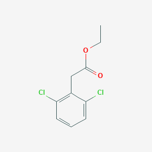 Benzeneacetic acid, 2,6-dichloro-, ethyl ester Benzeneacetic acid, 2,6-dichloro-, ethyl ester