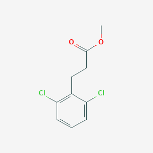 Benzenepropanoic acid, 2,6-dichloro-, methyl ester
