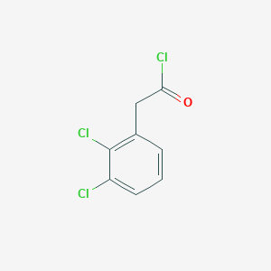 Benzeneacetyl chloride, 2,3-dichloro- Benzeneacetyl chloride, 2,3-dichloro-