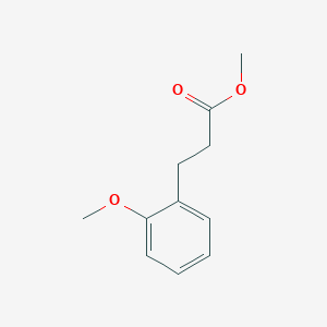 Benzenepropanoic acid, 2-methoxy-, methyl ester Benzenepropanoic acid, 2-methoxy-, methyl ester