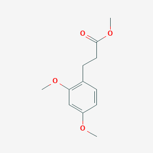 Benzenepropanoic acid, 2,4-dimethoxy-, methyl ester