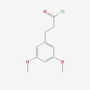 Benzenepropanoyl chloride, 3,5-dimethoxy- Benzenepropanoyl chloride, 3,5-dimethoxy-