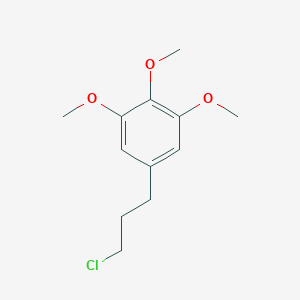 Benzene, 5-(3-chloropropyl)-1,2,3-trimethoxy- Benzene, 5-(3-chloropropyl)-1,2,3-trimethoxy-