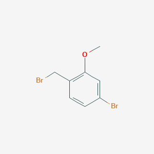 Benzene, 4-bromo-1-(bromomethyl)-2-methoxy- Benzene, 4-bromo-1-(bromomethyl)-2-methoxy-