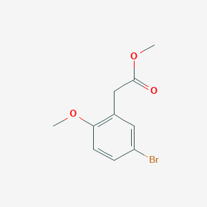 Benzeneacetic acid, 5-bromo-2-methoxy-, methyl ester