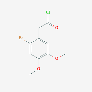 Benzeneacetyl chloride, 2-bromo-4,5-dimethoxy-