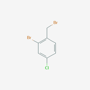Benzene, 2-bromo-1-(bromomethyl)-4-chloro-