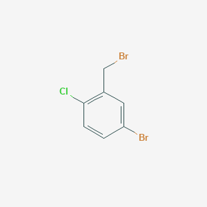 Benzene, 4-bromo-2-(bromomethyl)-1-chloro-