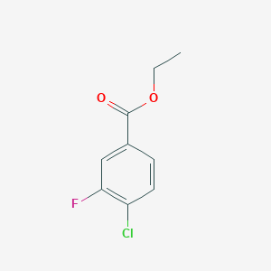 Benzoic acid, 4-chloro-3-fluoro-, ethyl ester Benzoic acid, 4-chloro-3-fluoro-, ethyl ester