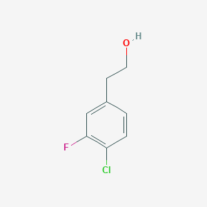 2-(4-chloro-3-fluorophenyl)ethanol