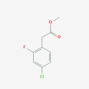 Benzeneacetic acid, 4-chloro-2-fluoro-, methyl ester