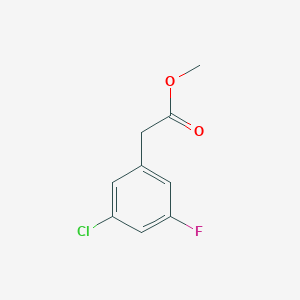 Benzeneacetic acid, 3-chloro-5-fluoro-, methyl ester