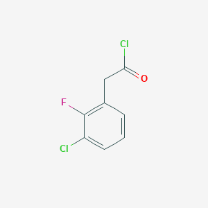 Benzeneacetyl chloride, 3-chloro-2-fluoro-