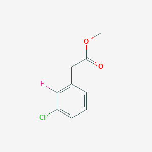 Benzeneacetic acid, 3-chloro-2-fluoro-, methyl ester