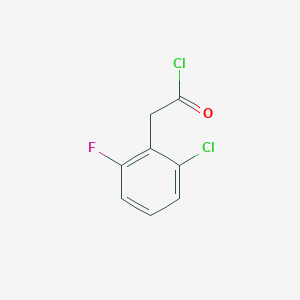 Benzeneacetyl chloride, 2-chloro-6-fluoro-