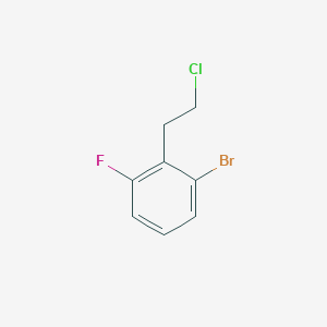 Benzene, 1-bromo-2-(2-chloroethyl)-3-fluoro-