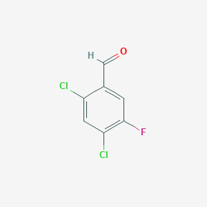 2,4-dichloro-5-fluorobenzaldehyde