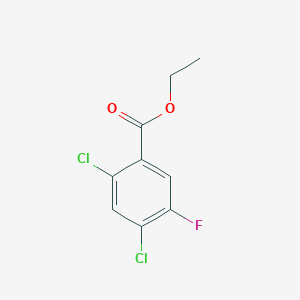 Benzoic acid, 2,4-dichloro-5-fluoro-, ethyl ester