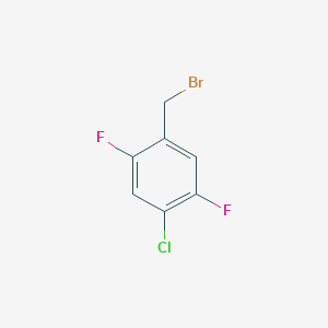 Benzene, 1-(bromomethyl)-4-chloro-2,5-difluoro-