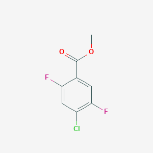  Benzoic acid, 4-chloro-2,5-difluoro-, methyl ester