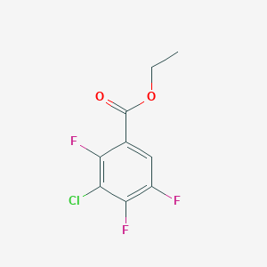 Benzoic acid, 3-chloro-2,4,5-trifluoro-, ethyl ester 